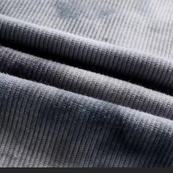 Graphic TRUST YOUR INTUITION Black and White Tank Top. Super Stretchy M/L - Picture 4 of 4